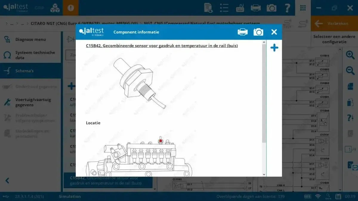 Jaltest Autobus Strumento di diagnosi