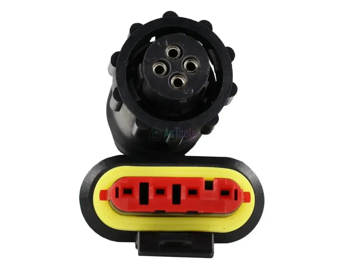 Jaltest (JDC519A) | Claas/Renault 4+4-pin OBD – 16-pin OBD2 Cavo adattatore | Veicolo agricolo
