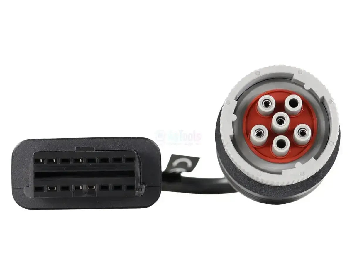 Jaltest (JDC629A) | Tedesco 6 pin OBD – 16 pin OBD2 Cavo adattatore | Barca a motore
