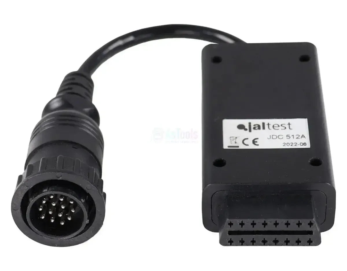 Jaltest (JDC512A) | Deutz-Fahr/Same/Lamborghini Cavo adattatore OBD 14 pin - OBD2 16 pin | Veicolo agricolo