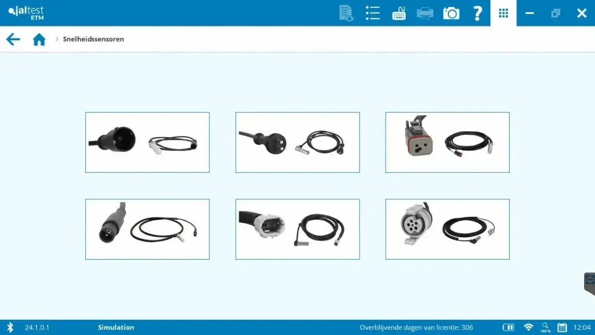 Jaltest cavo interfaccia ETM V9
