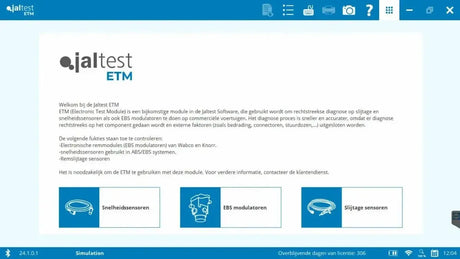 Jaltest cavo interfaccia ETM V9