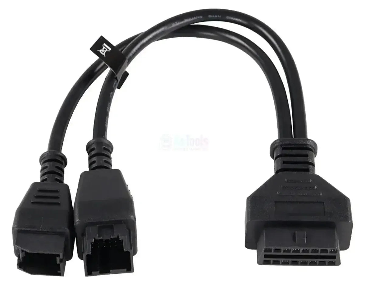 Jaltest (JDC406A) | FCA (SGW) 12+8-pin - 16-pin OBD2 Cavo adattatore | Auto