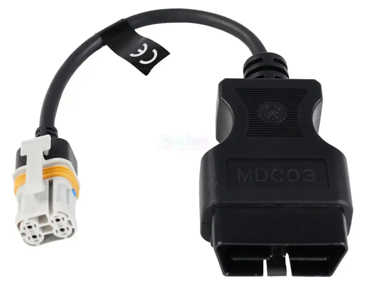Jaltest (MDC03) | Knorr-Bremse 4 pin EBS - 16 pin OBD2 cavo adattatore | Veicolo commerciale