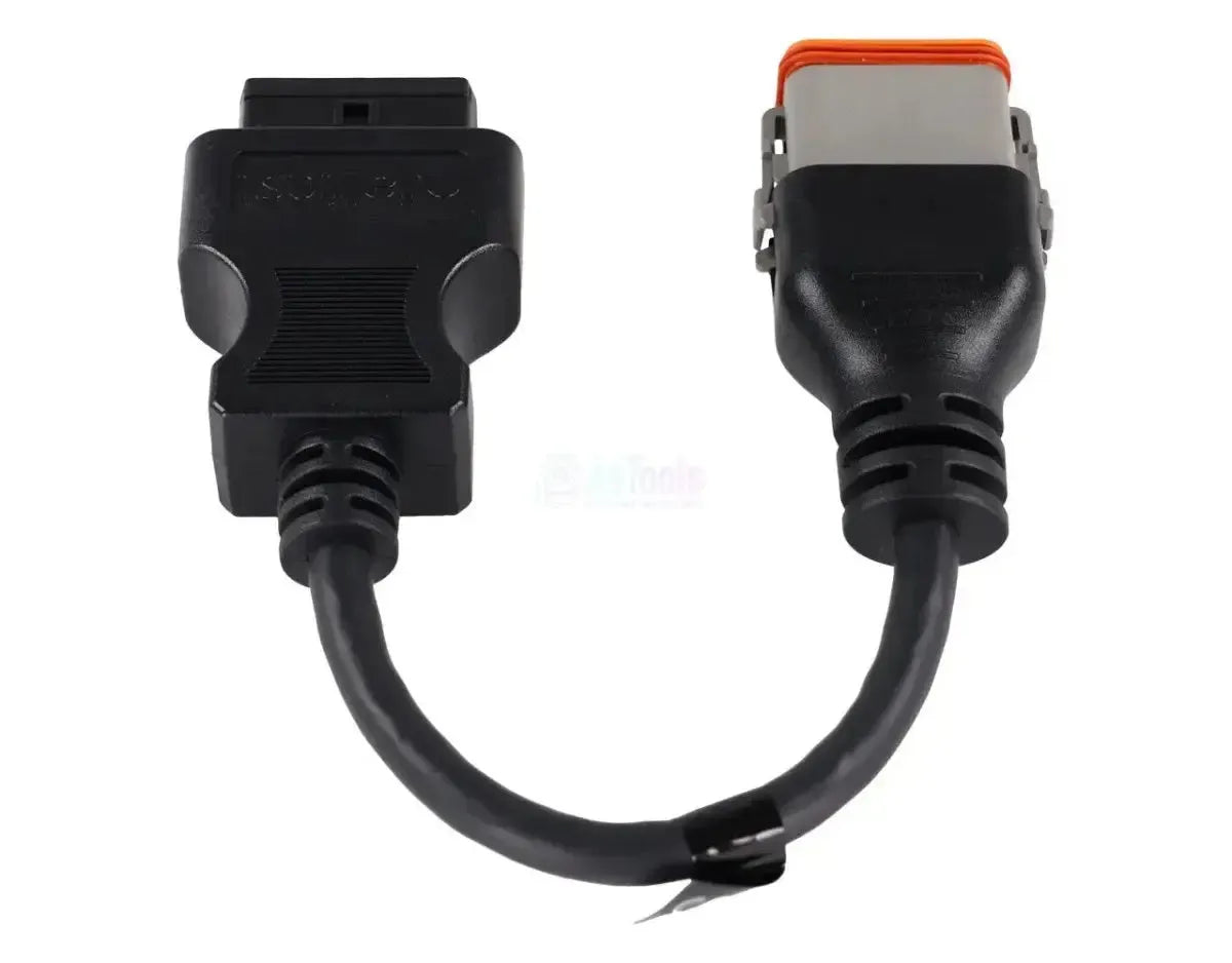 Jaltest (JDC536A) | Komatsu Cavo adattatore 12 pin OBD – 16 pin OBD2 | Macchina da cantiere e movimento terra