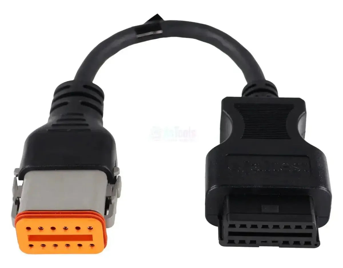 Jaltest (JDC536A) | Komatsu Cavo adattatore 12 pin OBD – 16 pin OBD2 | Macchina da cantiere e movimento terra