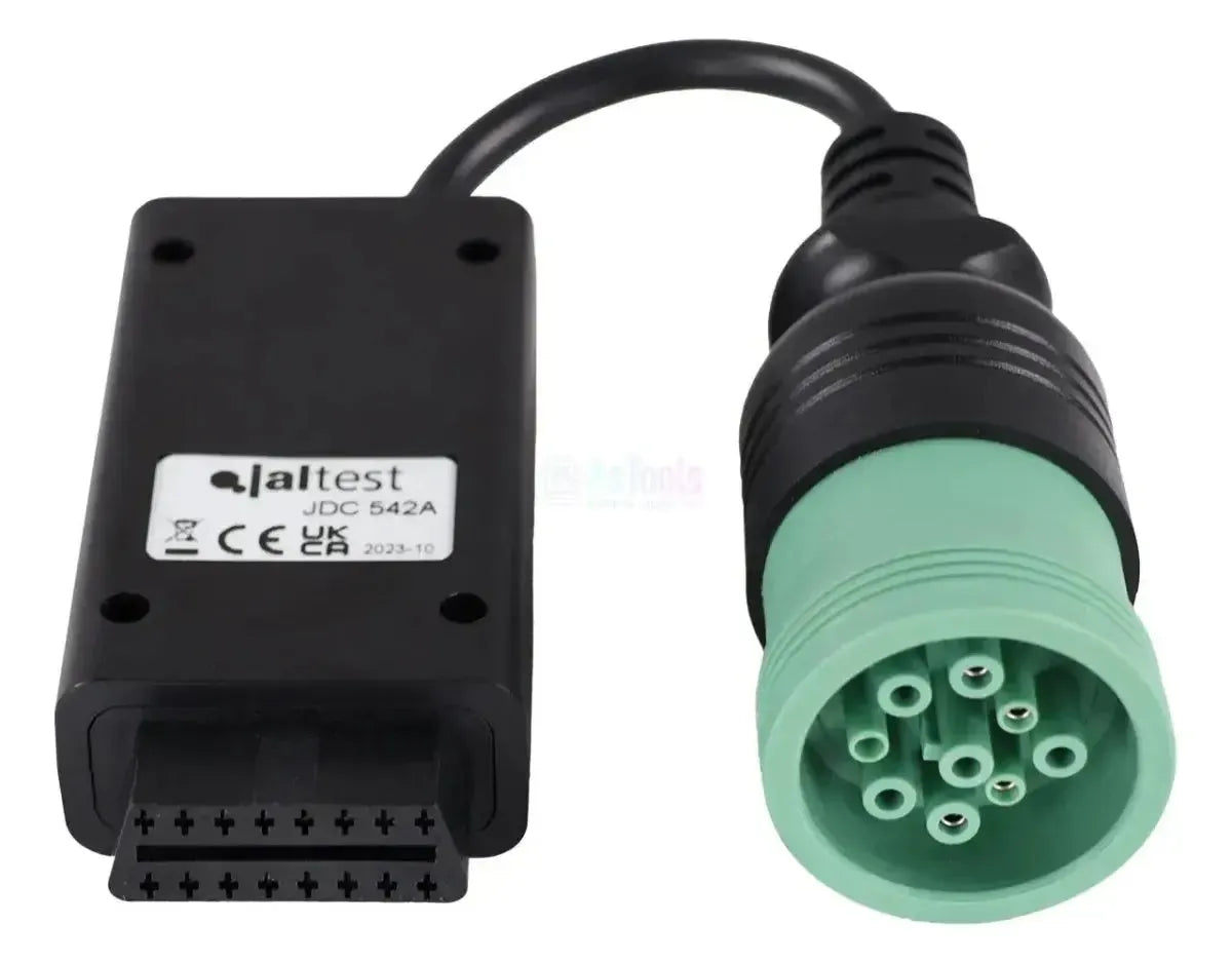 Jaltest (JDC542A) | Liebherr cavo adattatore OBD a 9 pin - OBD2 a 16 pin | Motore a combustione