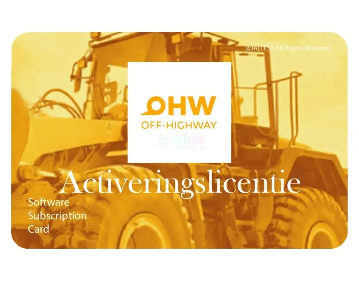 Jaltest (74001001) | OHW | Aggiornamento software