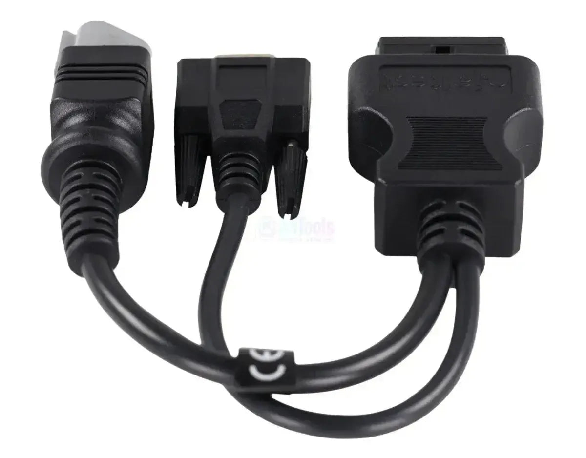 Jaltest (JDC518A) | SISU 3+9-pin OBD - 16-pin OBD2 Cavo adattatore | Motore a combustione