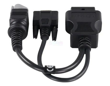 Jaltest (JDC518A) | SISU 3+9-pin OBD - 16-pin OBD2 Cavo adattatore | Motore a combustione