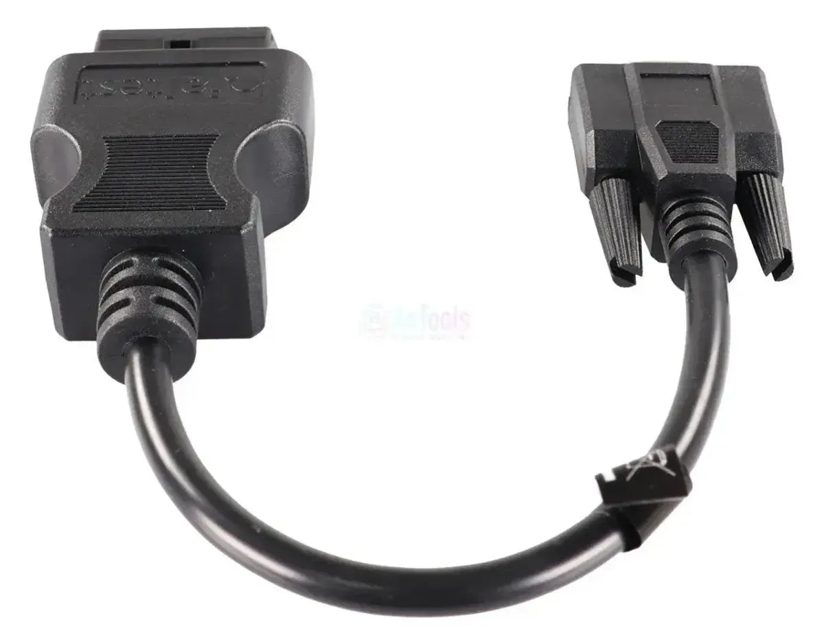 Jaltest (JDC311A) | Solaris 9-pin Sub-D – 16-pin OBD2 Cavo adattatore | Autobus
