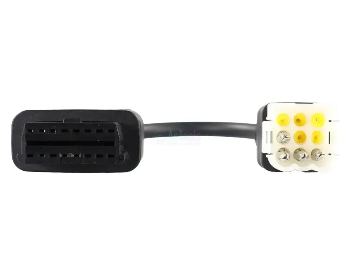 Jaltest (JDC302A) | Volvo ABS 9-pin OBD - 16-pin OBD2 Cavo adattatore | Autobus
