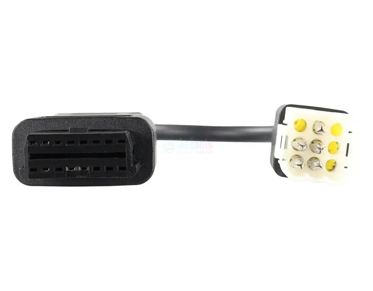 Jaltest (JDC301A) | Volvo ECS 9-pin OBD - 16-pin OBD2 Cavo adattatore | Autobus