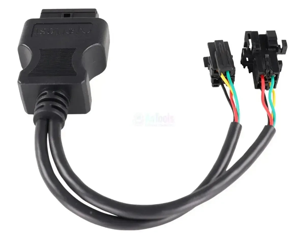 Jaltest (JDC304A) | Wabco ATC/MTS 4+4-pin OBD - 16-pin OBD2 Cavo adattatore | Autobus
