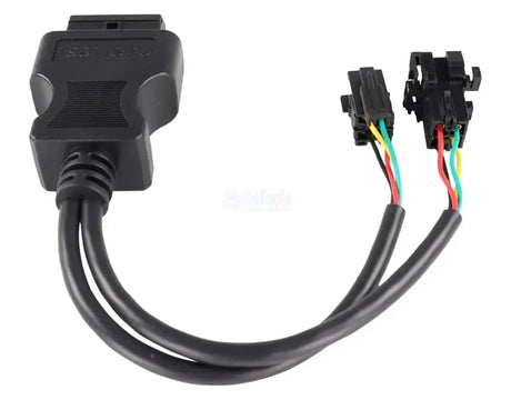 Jaltest (JDC304A) | Wabco ATC/MTS 4+4-pin OBD - 16-pin OBD2 Cavo adattatore | Autobus