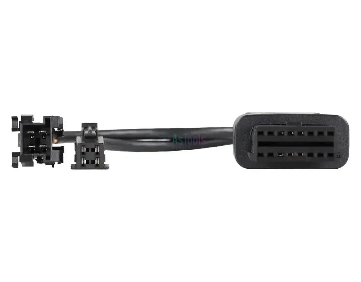Jaltest (JDC304A) | Wabco ATC/MTS 4+4-pin OBD - 16-pin OBD2 Cavo adattatore | Autobus