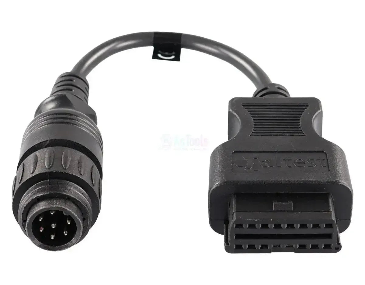 Jaltest (JDC103A) | Wabco/Knorr-Bremse 7 poli - 16 poli OBD2 Cavo adattatore | Rimorchio