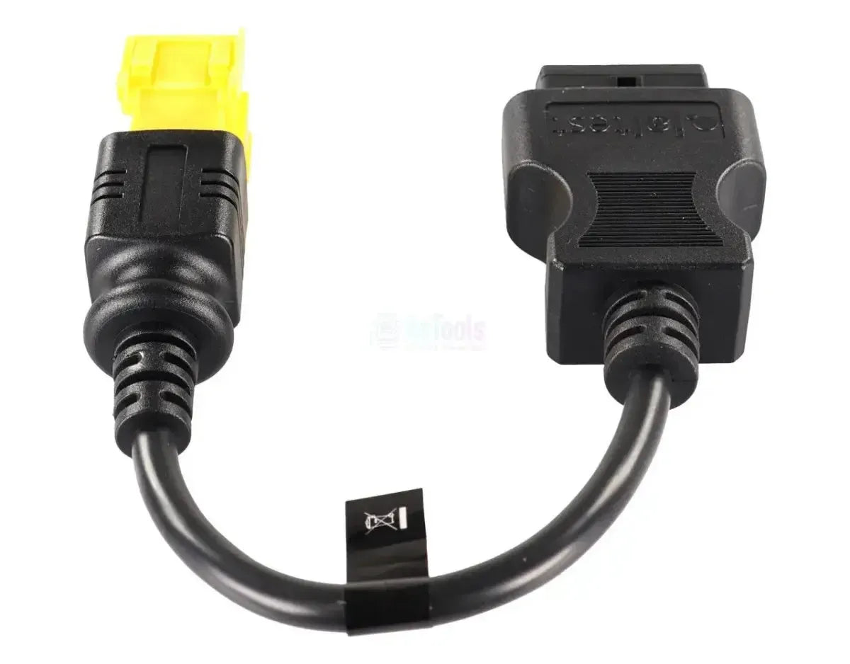 Jaltest (JDC309A) | ZF Ecolife MCP 9-pin OBD - 16-pin OBD2 Cavo adattatore | Autobus
