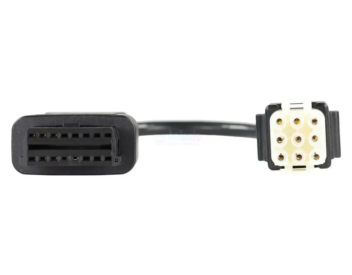Jaltest (JDC307A) | ZF Ecomat 9-pin OBD - 16-pin OBD2 Cavo adattatore | Autobus