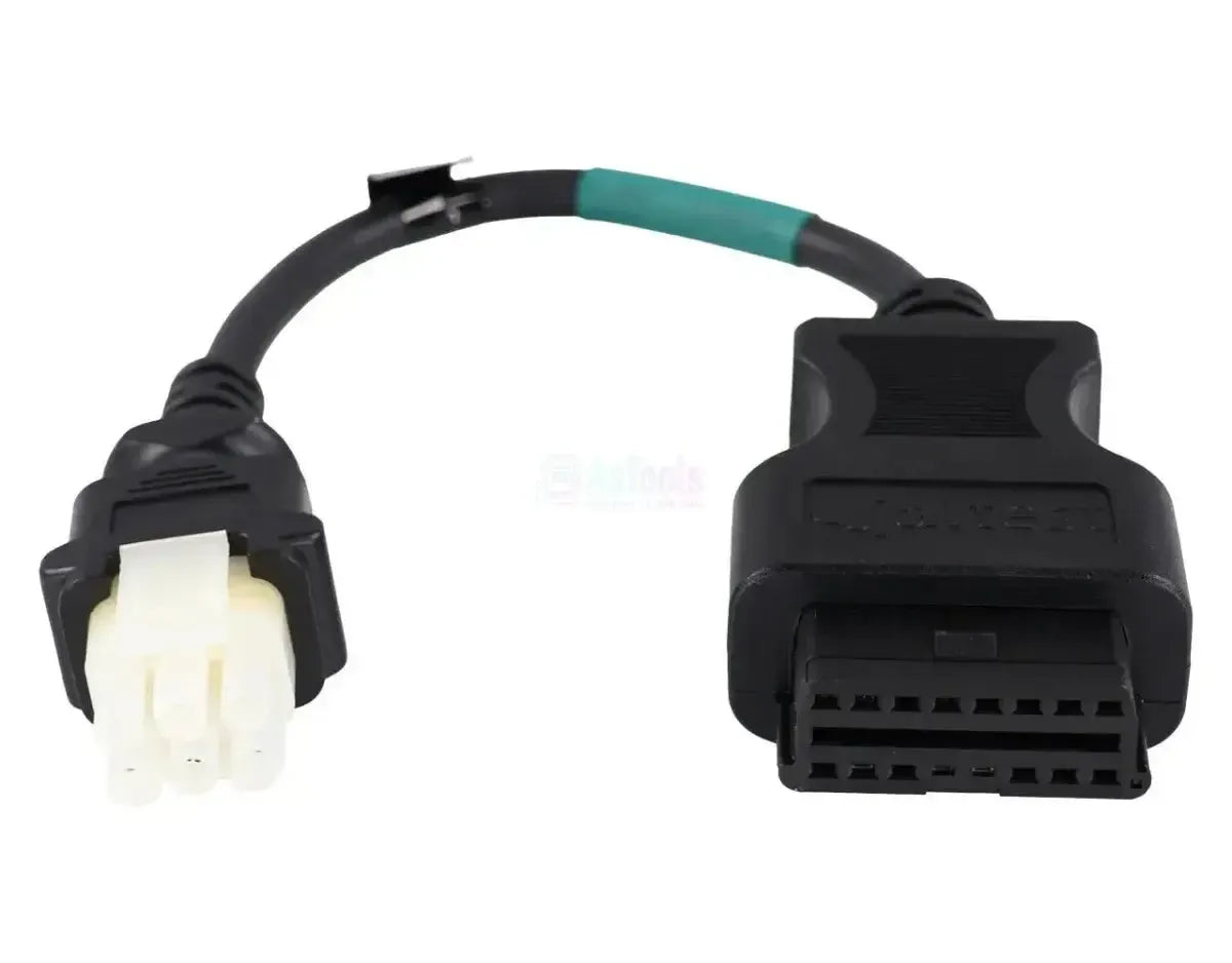 Jaltest (JDC546A) | Cavo adattatore ZF Ergopower 6 pin OBD - 16 pin OBD2 | Veicolo da lavoro