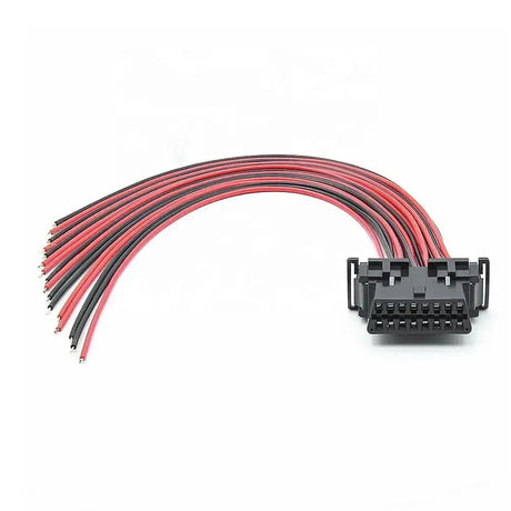 Kia/Hyundai Porta OBD2 a 16 pin (Femmina) con 16 Cavi a Punta Aperta – 30 cm