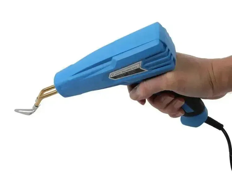 Pistola per saldatura in plastica blu
