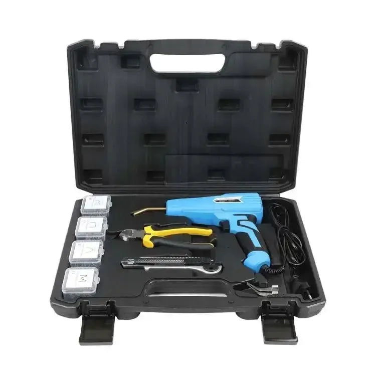 Pistola per saldatura in plastica blu