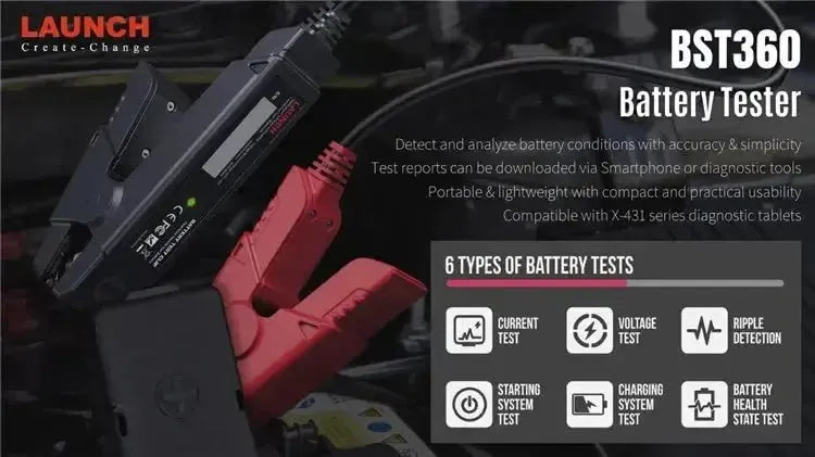 Launch BST360 | Tester batteria