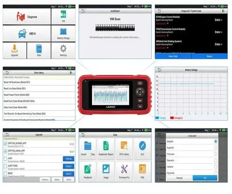 Launch Creader Professional CRP123X Plus Auto Strumento di diagnosi