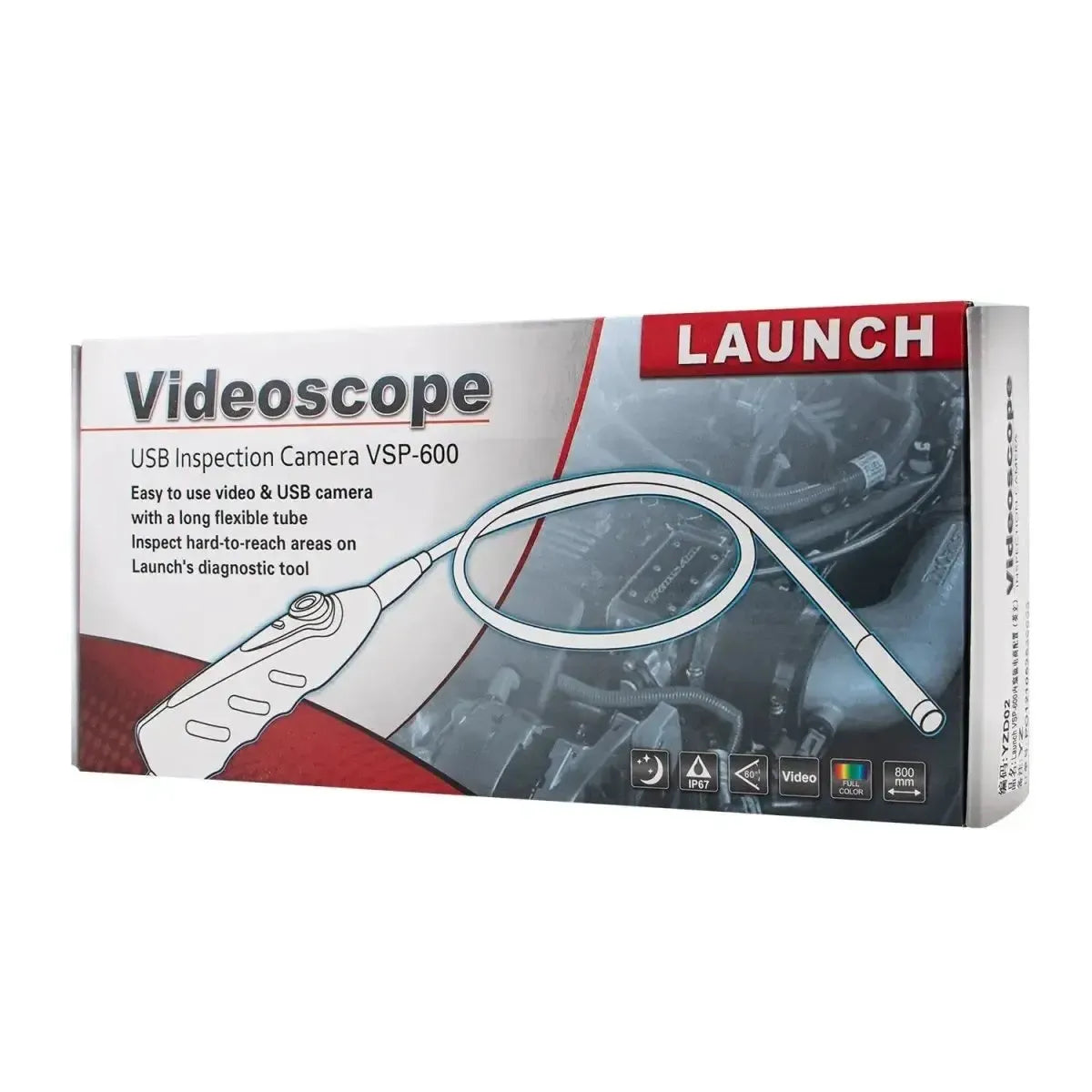 Launch VSP-600 USB Telecamera di ispezione 5,5 mm