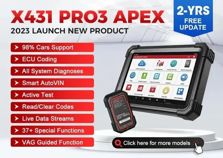 Launch X-431 Pro3 Apex Auto Strumento di diagnosi