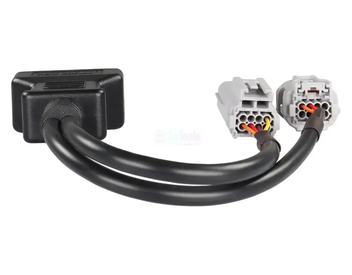 OBDSTAR (M048) | Aprilia 8+8-pin OBD – 16-pin OBD2 Cavo Adattatore | Moto