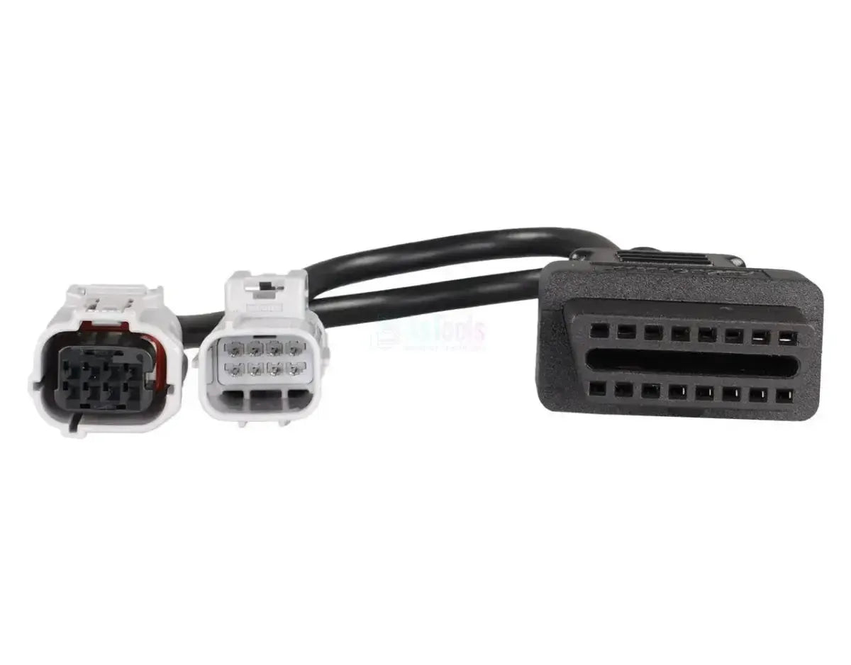 OBDSTAR (M048) | Aprilia 8+8-pin OBD – 16-pin OBD2 Cavo Adattatore | Moto