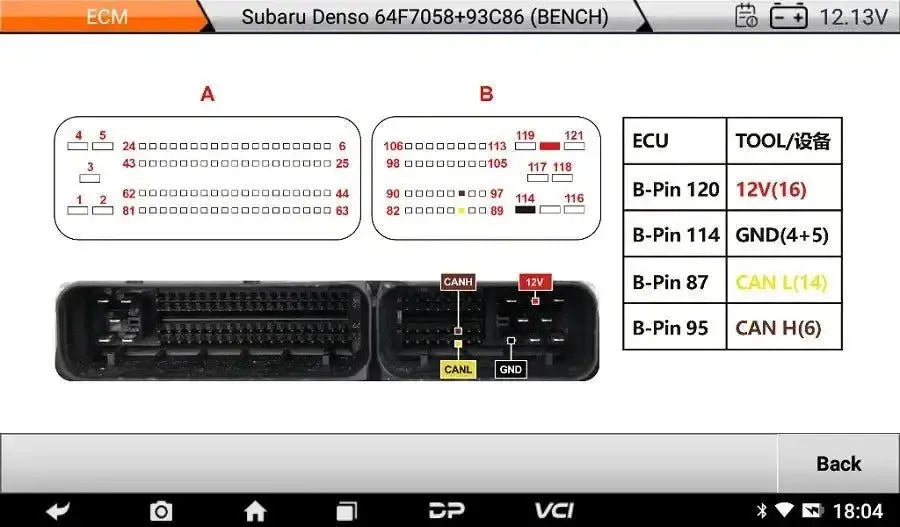 OBDSTAR DC706 (Completo) Programmatore ECU