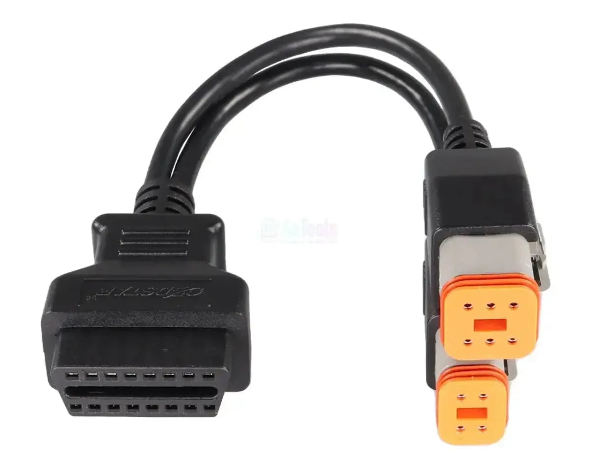 OBDSTAR (M034) | Harley Davidson 4+6-pin OBD – 16-pin OBD2 Cavo Adattatore | Moto