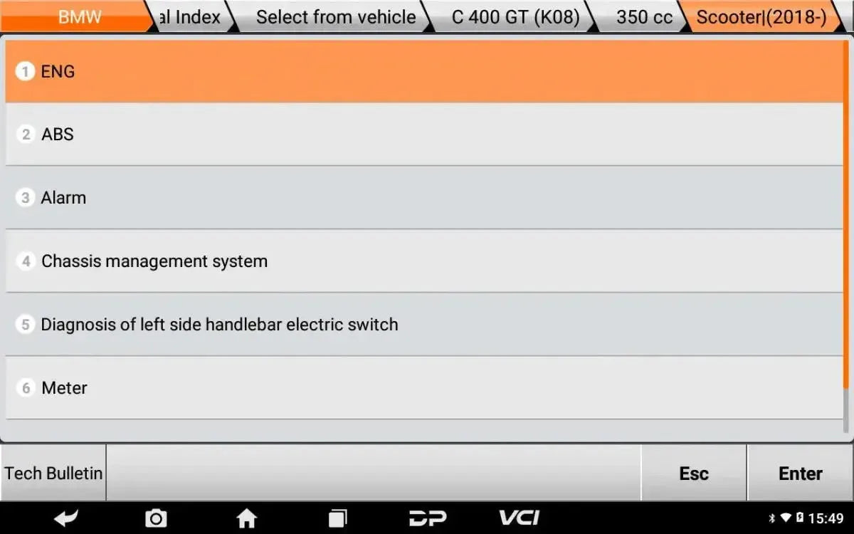 OBDSTAR IScan BMW Moto Strumento di diagnosi
