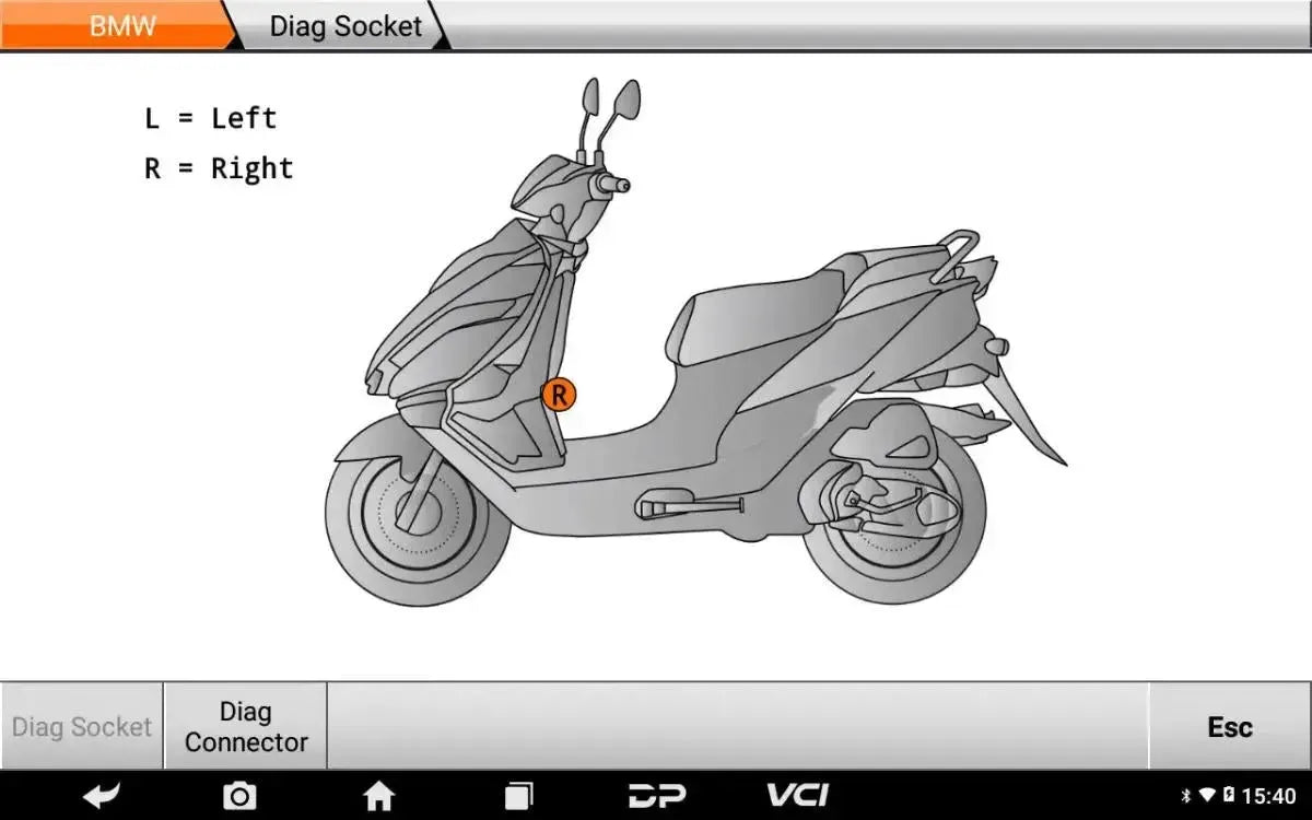 OBDSTAR IScan BMW Moto Strumento di diagnosi