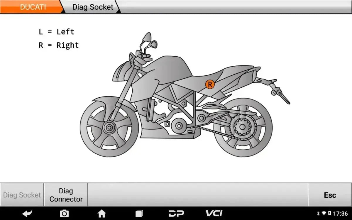 OBDSTAR IScan Ducati Moto Strumento di diagnosi
