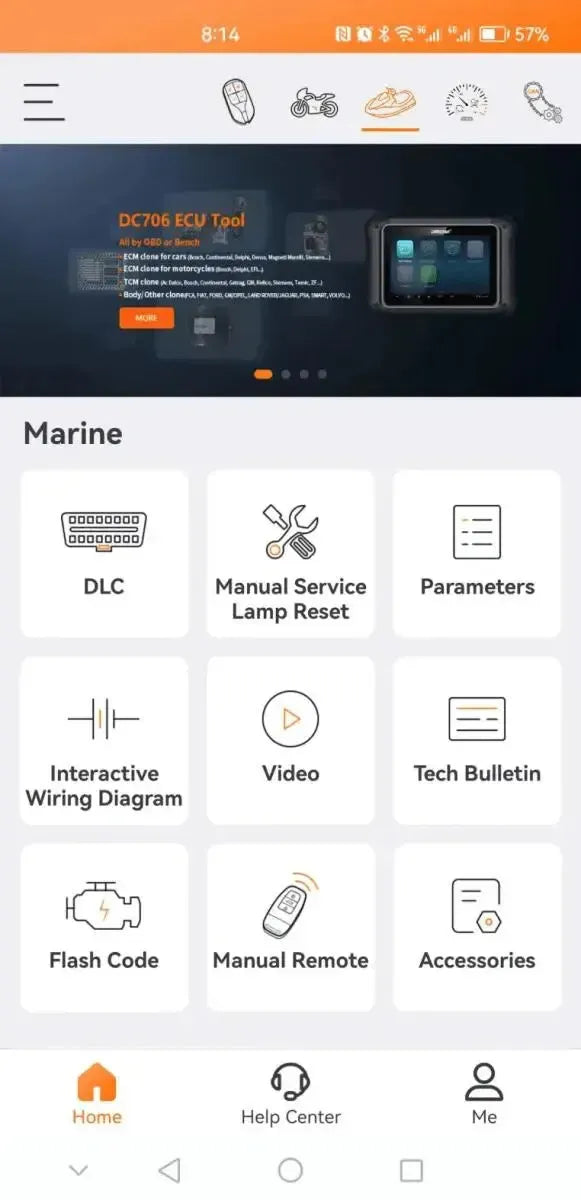OBDSTAR IScan Honda (Marine) Strumento di diagnosi