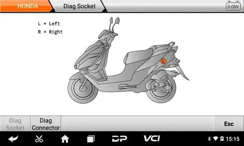 OBDSTAR IScan Giappone Moto Strumento di diagnosi