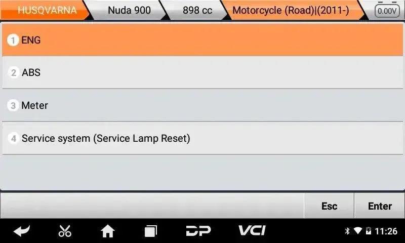 OBDSTAR IScan KTM/Husqvarna Moto Strumento di diagnosi