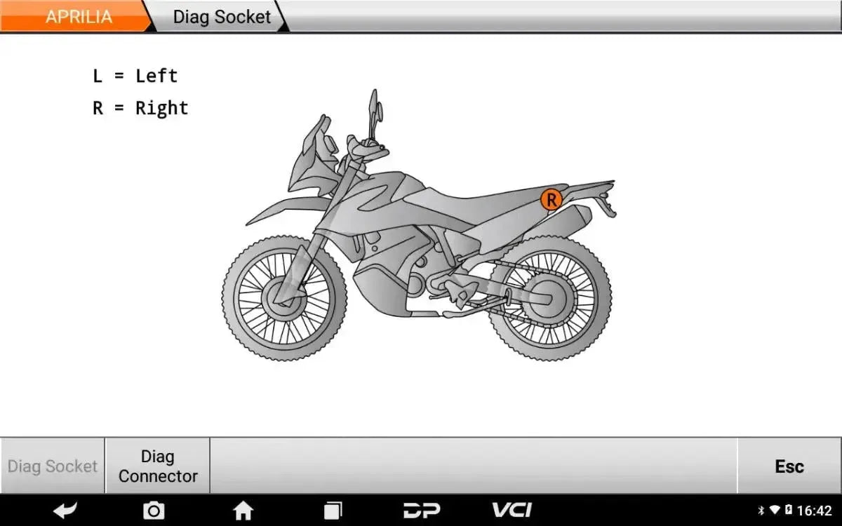 OBDSTAR IScan Piaggio Multi Scooter/Moto Strumento di diagnosi