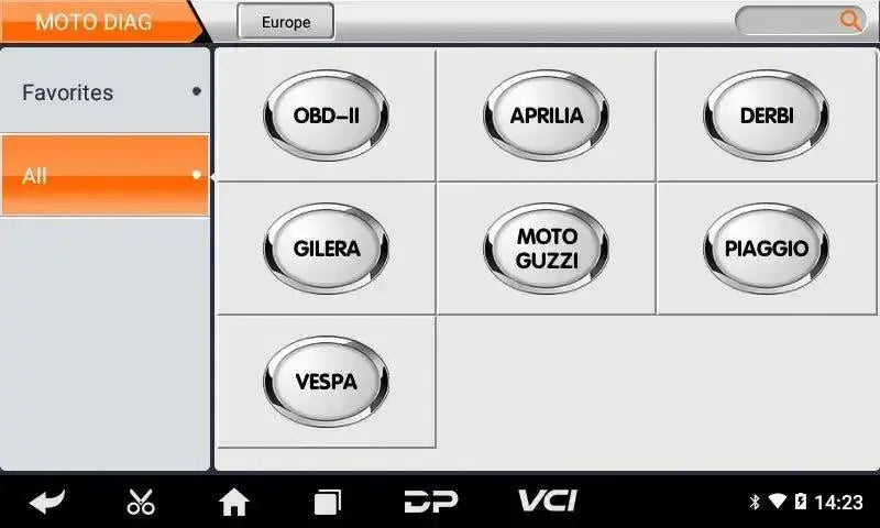 OBDSTAR IScan Piaggio Multi Scooter/Moto Strumento di diagnosi