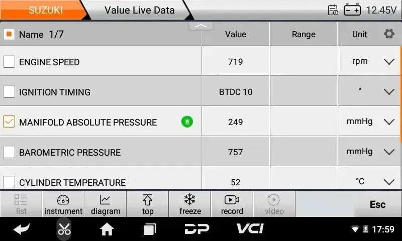 OBDSTAR IScan Suzuki (Marine) Strumento di diagnosi