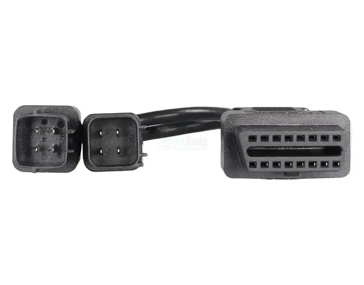 OBDSTAR (M006) | Kawasaki 4+4-pin OBD – 16-pin OBD2 Cavo adattatore | Moto