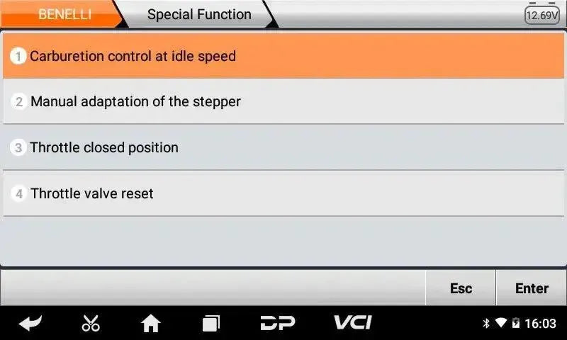 OBDSTAR MS50 Basic Strumento di diagnosi Moto