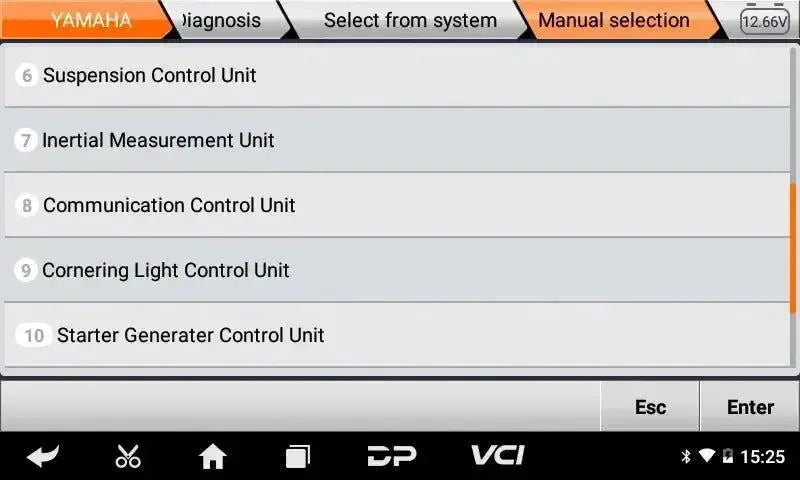 OBDSTAR MS50 STD Strumento di diagnosi Moto