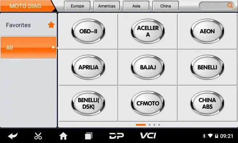 OBDSTAR MS50 STD Strumento di diagnosi Moto