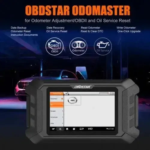 OBDSTAR ODO Master Calibrazione del Cluster