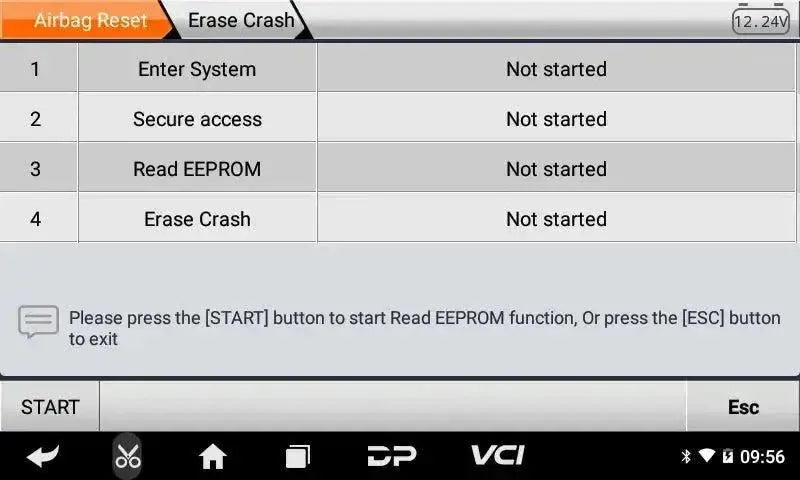 OBDSTAR P50 Programmatore dati crash